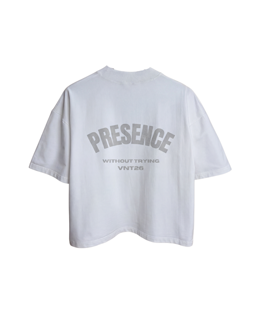 PRESENCE WHITE T