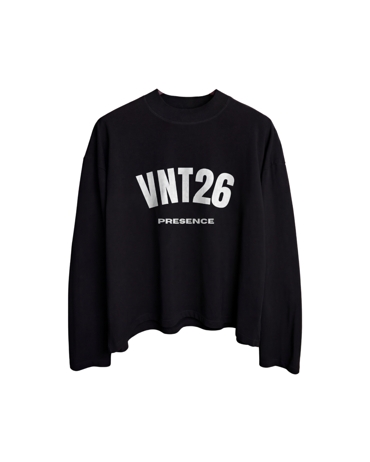 Black Long Sleeve Logo